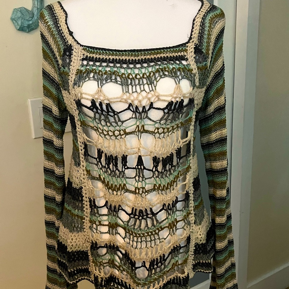 Free People crochet top